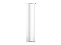 Радиатор труб. Zehnder Charleston 3180, 12 сек. 1/2 ниж.подк. RAL9016 (кроншт. в компл)