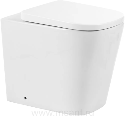 Унитаз приставной BelBagno Albano BB120CBR безободковый