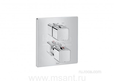 Смеситель Roca T-1000 Square для душа скрытого монтажа 5A2C1AC00