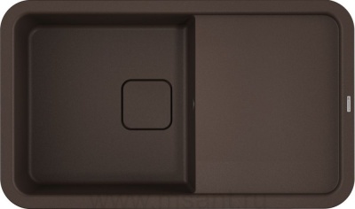 Мойка кухонная Omoikiri Tasogare 86 темный шоколад