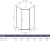 Душевой уголок Alex Baitler AB215-100