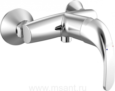 Смеситель Bravat Fit F9135188CP-01-RUS для душа