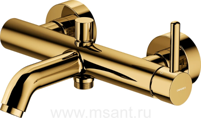 Смеситель Omnires Y Y1230GL для ванны с душем, золото