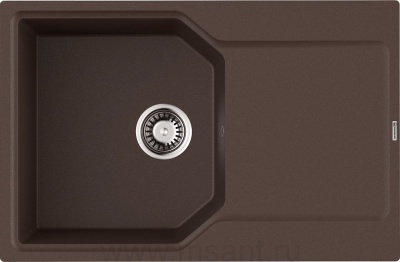 Мойка кухонная Omoikiri Yonaka 78 темный шоколад