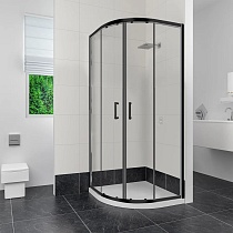 Душевой уголок RGW Classic CL-53-B 900x900x1850 профиль черный