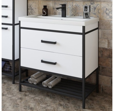 Тумба Sanflor Норд 80 (Б) раковина COMO 80