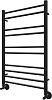 Полотенцесушитель водяной Lemark Ursus П10 50x80, черный