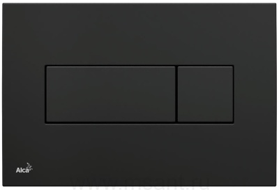 Кнопка смыва AlcaPlast M378 черная