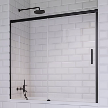 Шторка на ванну Radaway Idea Black PN DWJ 180 L