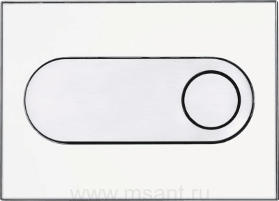 Кнопка смыва Pestan Fluenta Onyx 40006363 белая