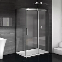 Душевой уголок Good Door Galaxy WTW+SP-C-CH 130x100, профиль хром