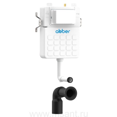 Смывной бачок скрытого монтажа ABBER AC0104 для приставного унитаза