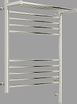 Полотенцесушитель электрический Сунержа Богема 3.0 60х50 с полкой, хром, R