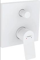 Смеситель Hansgrohe Vivenis 75415700 для ванны с душем, матовый белый