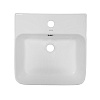 Раковина накладная Azario 410х410х125 квадратная, белый глянец