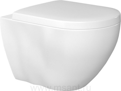 Унитаз подвесной Bien Dune безободковый, с биде