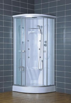 Душевая кабина Loranto CS-005 (100х100х220) 15 см