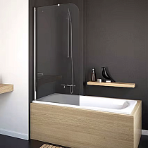 Шторка на ванну Radaway Torrenta PNJ 80 стекло графит L