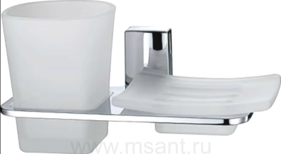 Стакан Wasserkraft Leine K-5026 с мыльницей