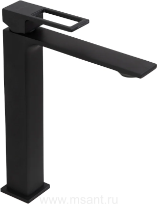 Смеситель для раковины BelBagno Luce LUC-LMC-NERO-W0