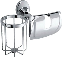 Держатель туалетной бумаги Fixsen Europa FX-21809+10 с держателем для освежителя