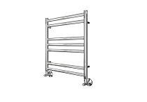 Полотенцесушитель водяной Aquatek Оберон П7 500х600 мм хром