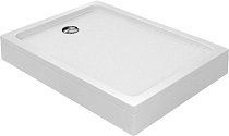 Поддон для душа Wasserkraft Amper 29T 120x90 см, с сифоном