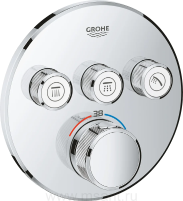 Термостатический смеситель Grohe Grohtherm SmartControl 29121000 для душа