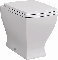 Унитаз приставной ArtCeram Jazz JZV002 с микролифтом, петли хром