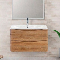 Тумба для комплекта BelBagno Acqua 80 подвесная, rovere rustico