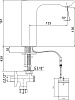 Смеситель E.C.A. Photoscell 108108037EX для раковины