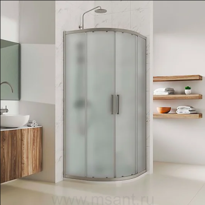 Душевой уголок Kubele DE018RG-MAT-MT-100х100х200