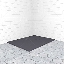 Душевой поддон прямоугольный RGW ST-G крышка сифона в цвет поддона 16152714-02 700x1400