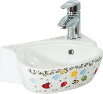 Рукомойник Creavit Cocuk CK035-00CB00E-FF00 с декором