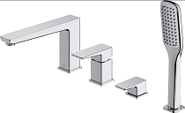 Смеситель Omnires Parma PM7432CR на борт ванны, хром