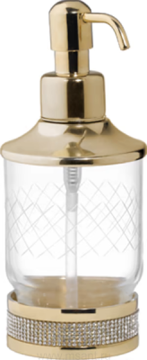 Дозатор Boheme Royal Cristal Gold настольный
