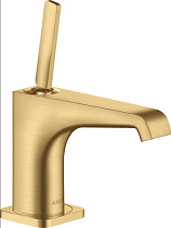 Смеситель Axor Citterio E 36102250 для раковины, шлифованное золото