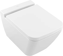 Унитаз подвесной Villeroy & Boch Finion 4664R0R1 alpin, ceramicplus