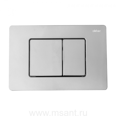 Кнопка смыва ABBER AC0120 хром глянцевый