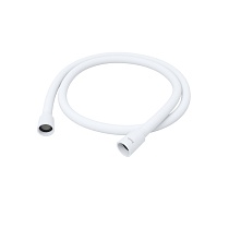 Шланг для душа, белый матовый, силиконовый, 1,2м, Optima Home, IDDIS, OPH12WLi19