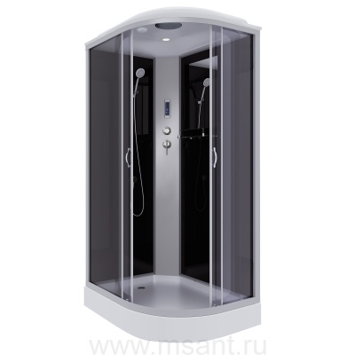 Душевая кабина Niagara Classic NG-3512-14LP (120х80х215) низкий поддон(13см),стекло тонированное 