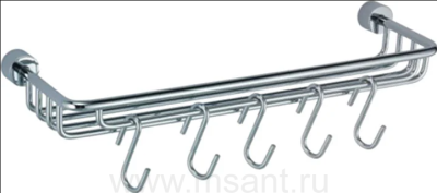 Полка Wasserkraft Donau K-9415 с крючками