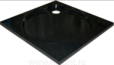 Поддон для душа GuteWetter Deluxe 100x100x4 Q черный