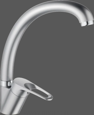 Смеситель для кухни Haiba HB4313-1 серый