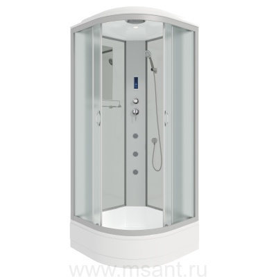 Душевая кабина Niagara Classic NG-3302-14F (100х100х215) средний поддон(26см),стекло матовое 