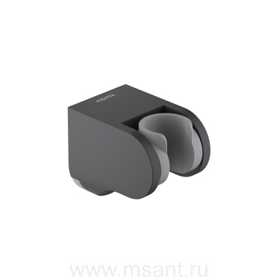 Держатель ручного душа AQUATEK, матовый черный AQ2405MB 