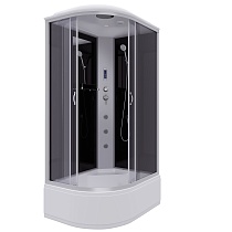 Душевая кабина Niagara Classic NG-2510-14RF (120х80х215) высокий поддон(40см),стекло тонированное