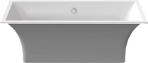 Ванна из литьевого мрамора BAS Мадрид 170х80 серая