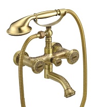 Смеситель Lemark Jasmine LM6614B для ванны с душем