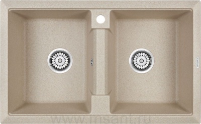 Мойка кухонная Paulmark PM238150-BE бежевая